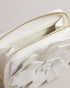 <P>Flower Laser Cut Zip Purse</P>
